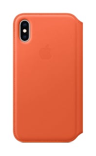 Foto 2 | Funda Tipo Libro De Piel Para Iphone Xs Apple Sunset - Venta Internacional