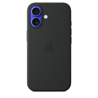 Foto 1 | Funda De Teléfono Apple Silicone Con Magsafe Para Iphone 16 - Negra - Venta Internacional.