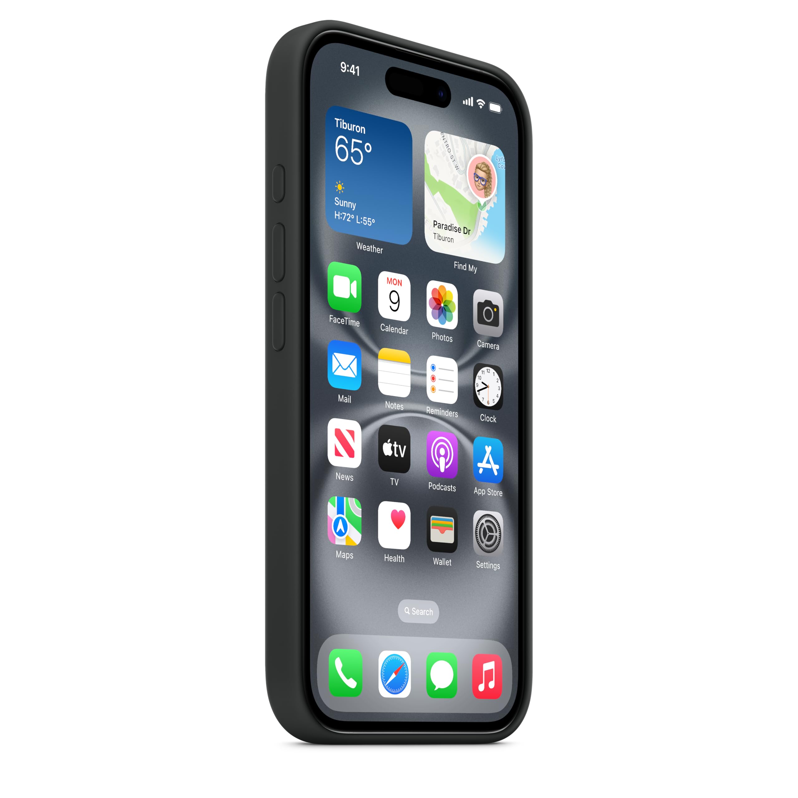 Foto 6 pulgar | Funda De Teléfono Apple Silicone Con Magsafe Para Iphone 16 - Negra - Venta Internacional.