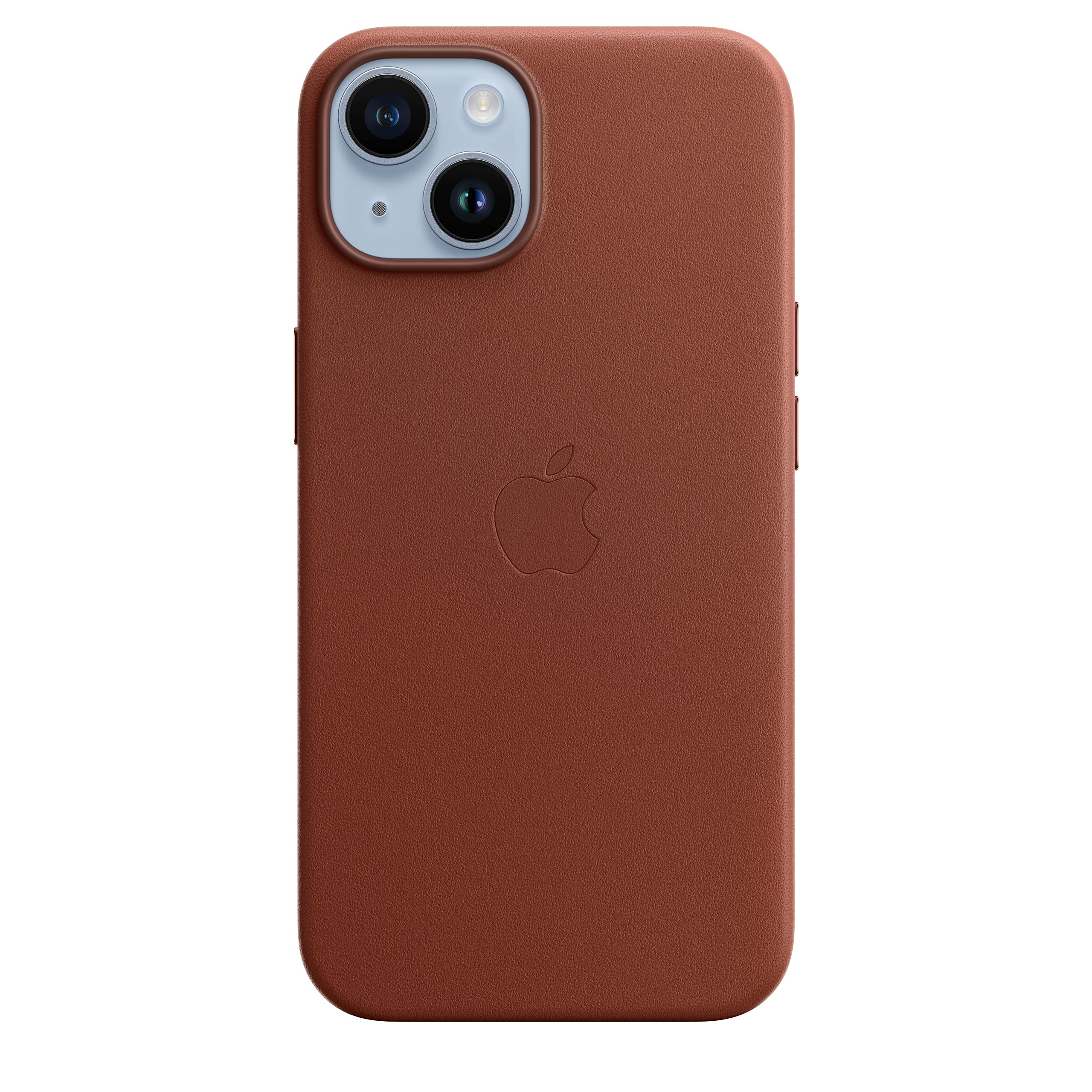 Foto 2 pulgar | Funda De Piel Para Apple Iphone 14 Con Magsafe Umber - Venta Internacional.