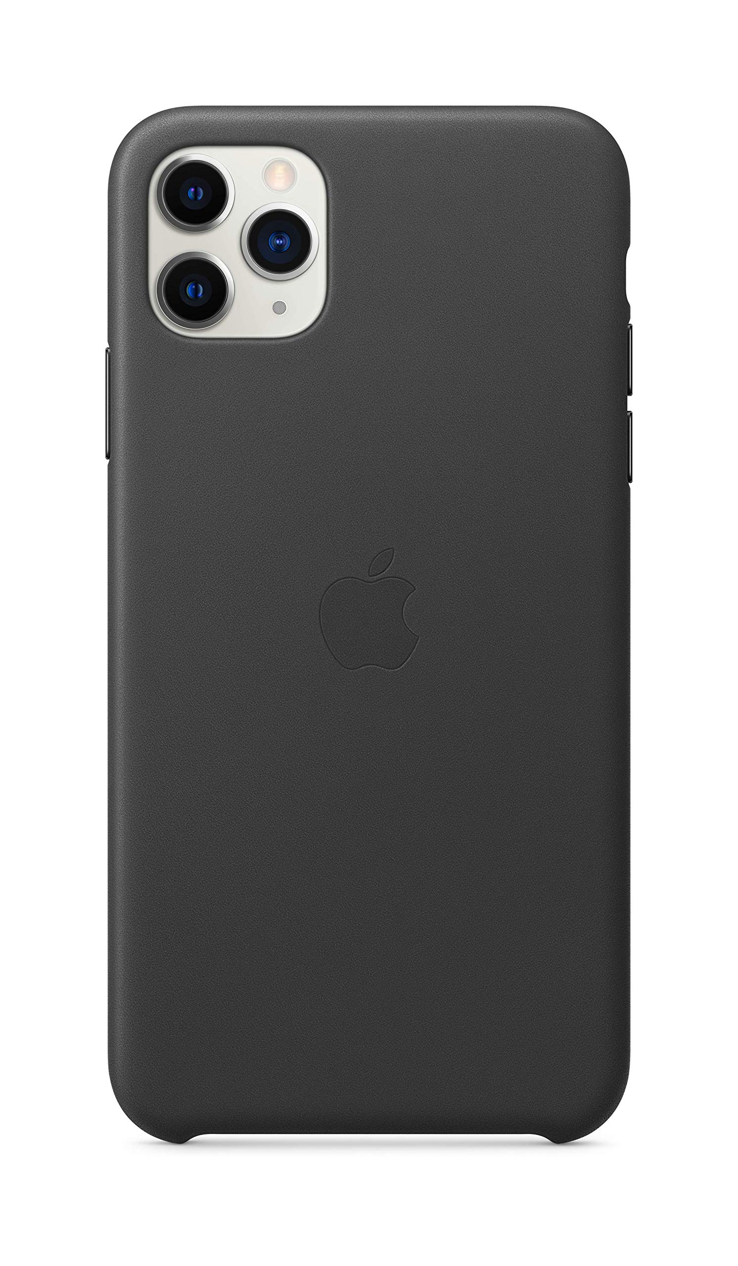 Foto 2 pulgar | Funda Apple Piel Negra Corte Delgado para iPhone 11 Pro Max - Venta Internacional
