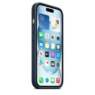 Foto 7 | Funda Para Teléfono Apple Iphone 15 Finewoven Con Magsafe Pacific Blue - Venta Internacional.