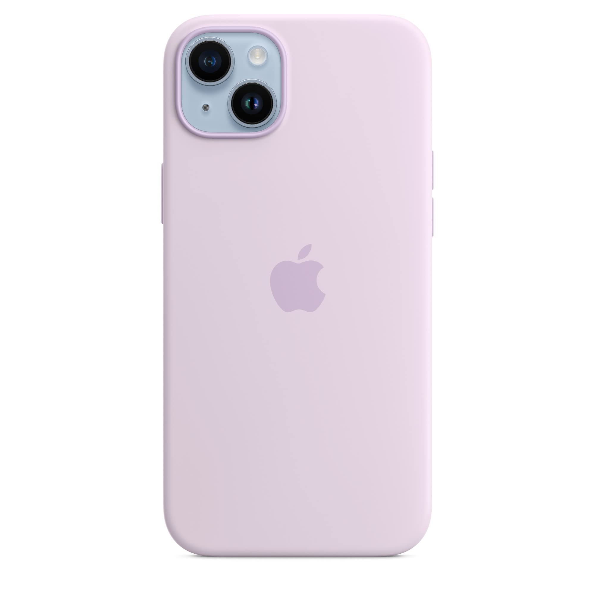 Foto 2 pulgar | Funda De Silicona Para Apple Iphone 14 Plus Con Magsafe, Color Lila - Venta Internacional.