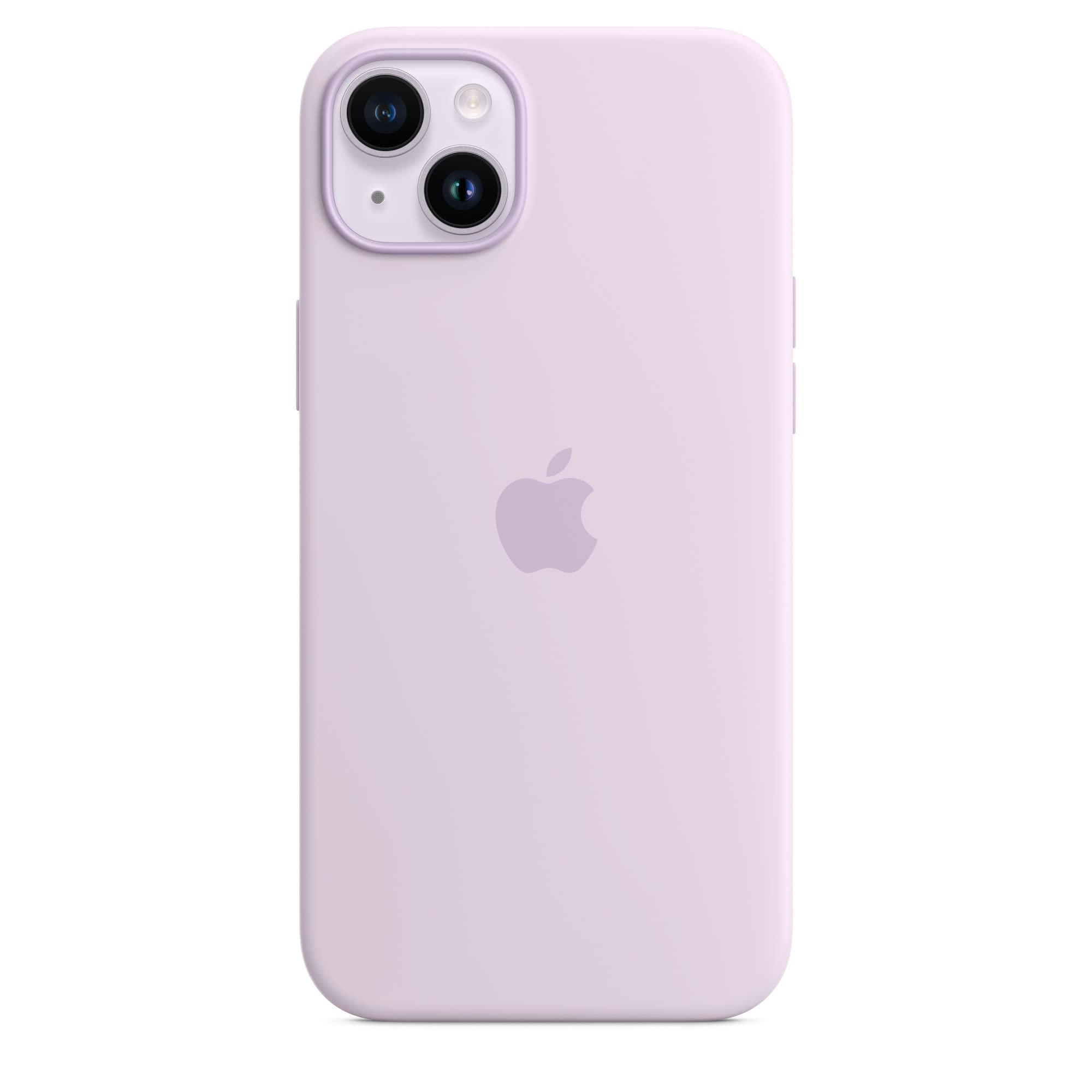 Foto 3 pulgar | Funda De Silicona Para Apple Iphone 14 Plus Con Magsafe, Color Lila - Venta Internacional.