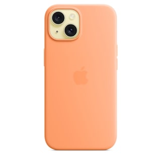 Foto 3 | Funda De Silicona Para Apple Iphone 15 Con Magsafe, Color Naranja - Venta Internacional.