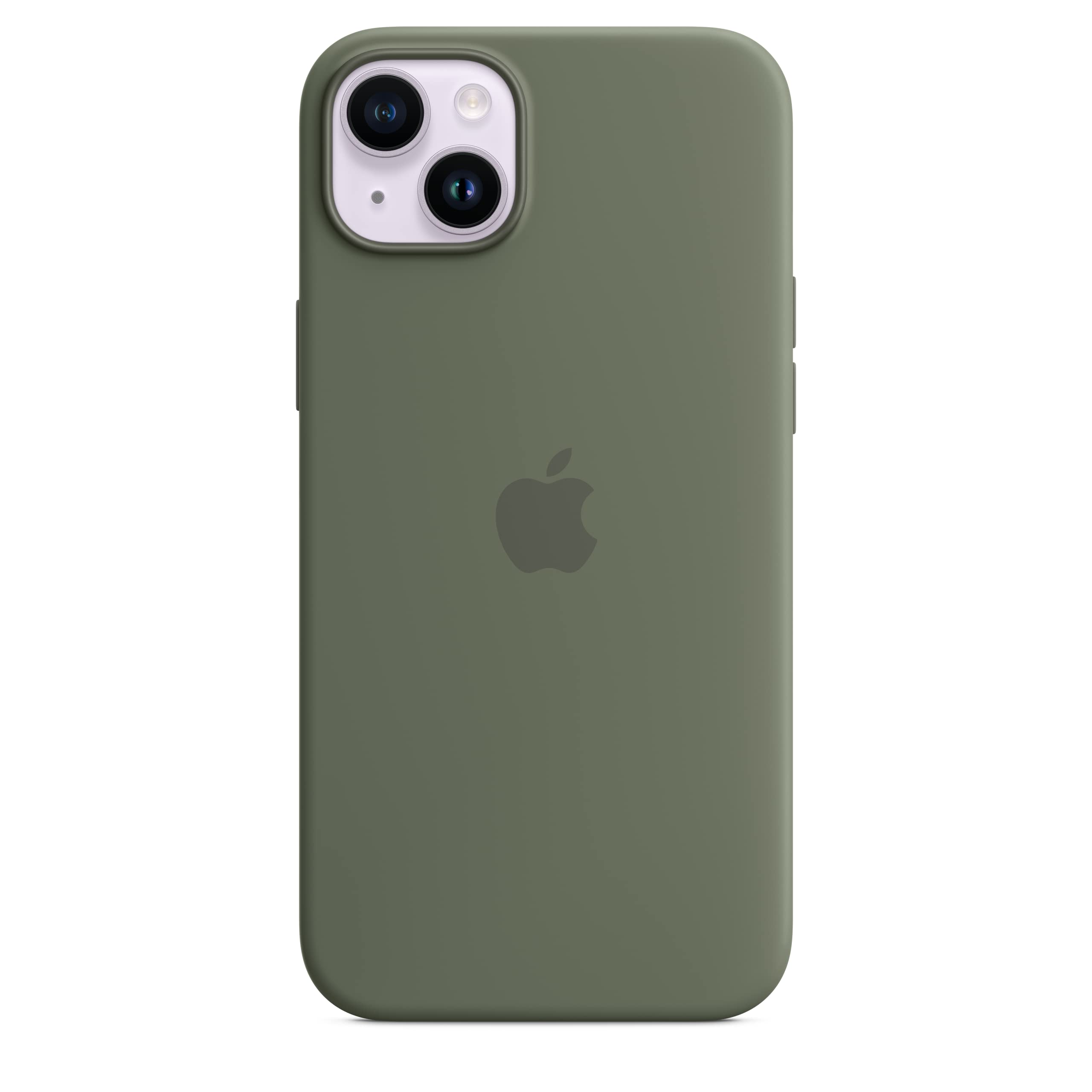 Foto 3 pulgar | Funda Para Teléfono Apple Iphone 14 Plus De Silicona Con Magsafe, Color Oliva - Venta Internacional.