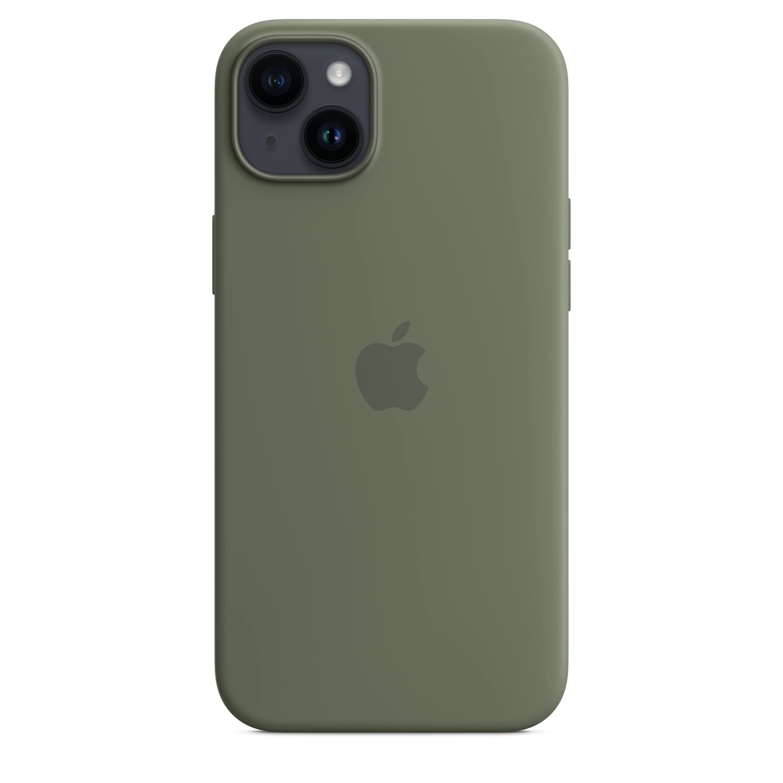 Foto 5 pulgar | Funda Para Teléfono Apple Iphone 14 Plus De Silicona Con Magsafe, Color Oliva - Venta Internacional.
