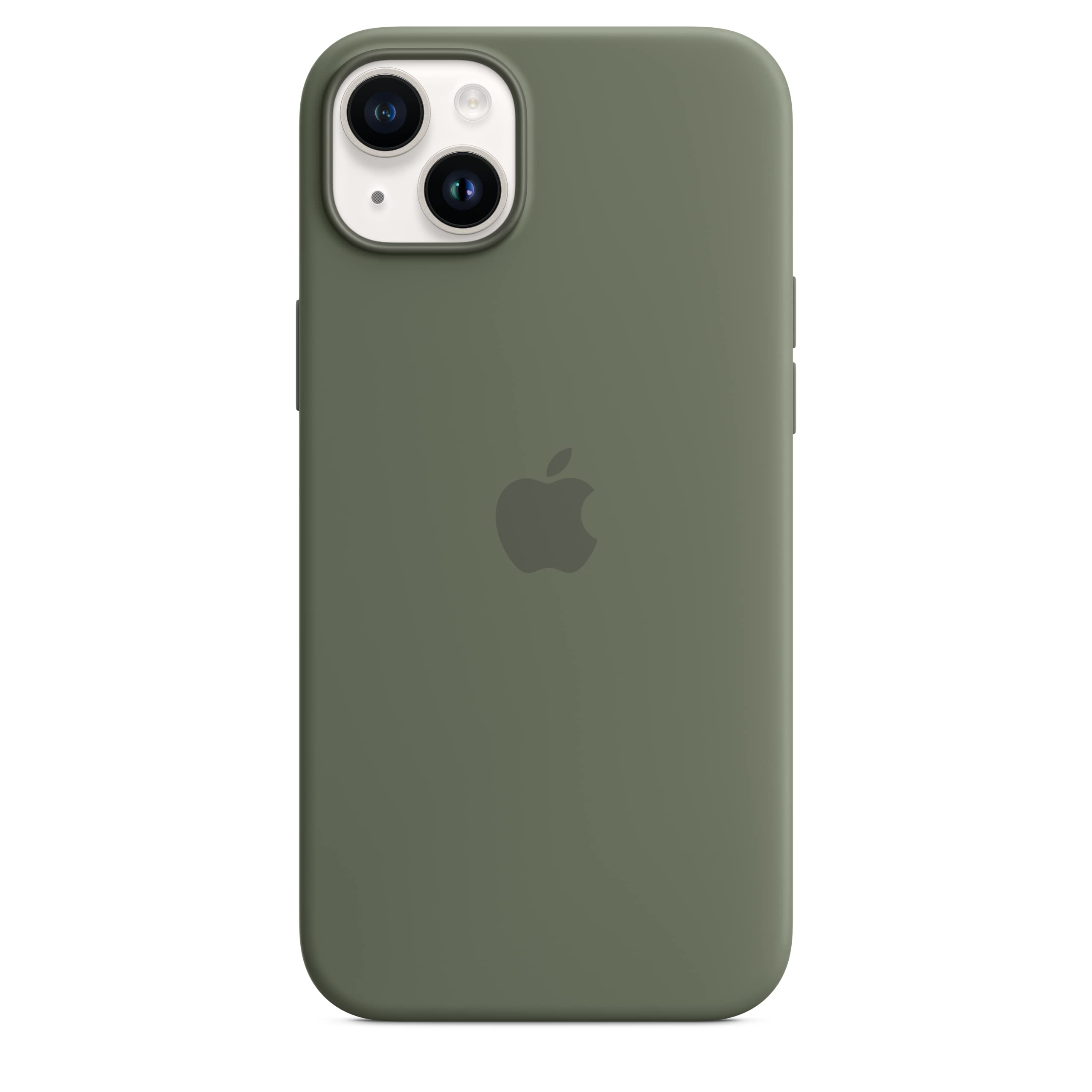 Foto 6 pulgar | Funda Para Teléfono Apple Iphone 14 Plus De Silicona Con Magsafe, Color Oliva - Venta Internacional.