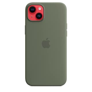 Foto 6 | Funda Para Teléfono Apple Iphone 14 Plus De Silicona Con Magsafe, Color Oliva - Venta Internacional.