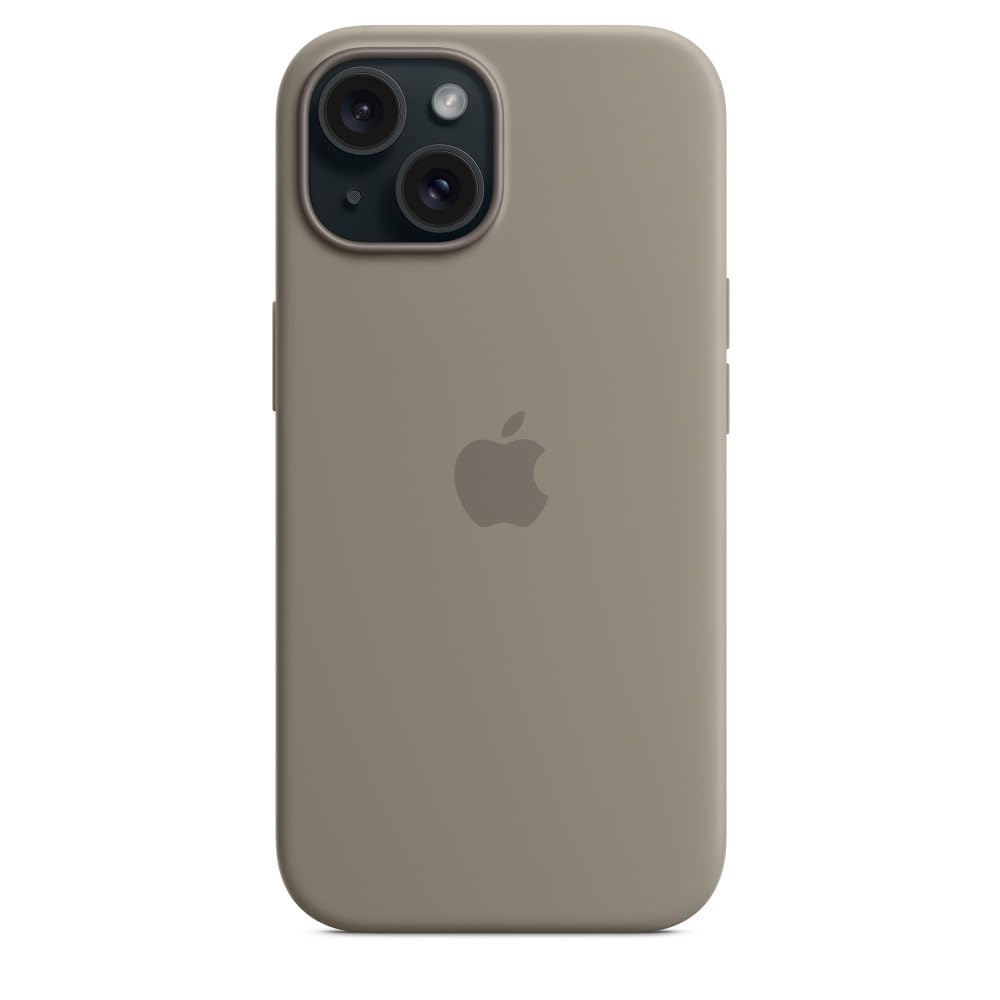 Foto 6 pulgar | Funda De Silicona Para Apple Iphone 15 Con Magsafe, Color Arcilla - Venta Internacional.