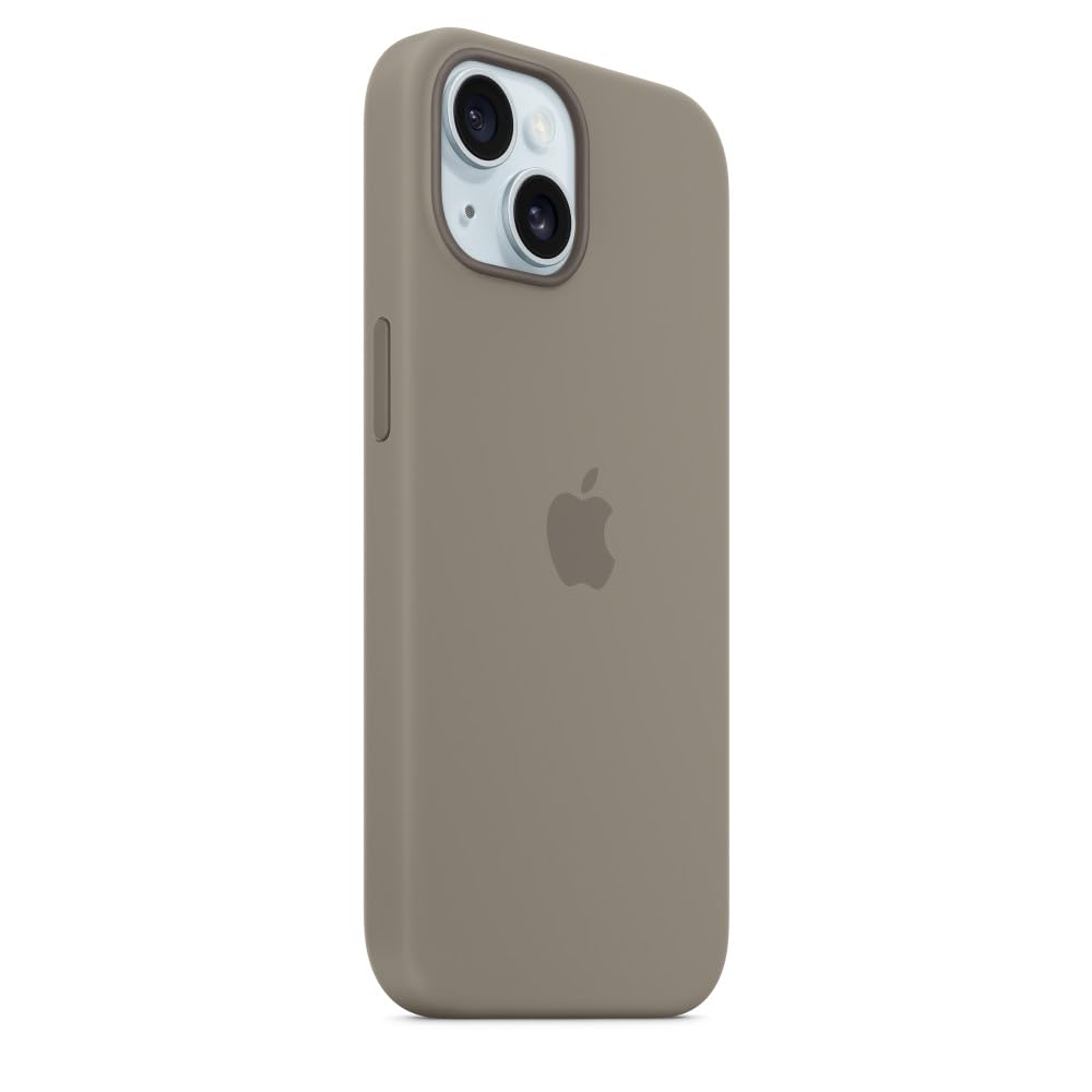 Foto 7 pulgar | Funda De Silicona Para Apple Iphone 15 Con Magsafe, Color Arcilla - Venta Internacional.