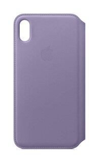 Foto 1 | Funda De Piel Para Apple Iphone Xs Max Lila - Venta Internacional
