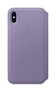 Foto 2 | Funda De Piel Para Apple Iphone Xs Max Lila - Venta Internacional