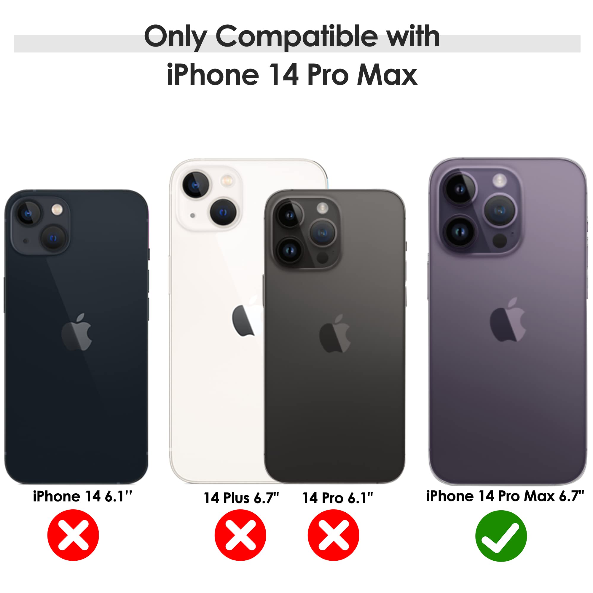 Foto 3 pulgar | Funda Lohasic Compatible Con Mag-safe Para Iphone 14 Pro Max - Venta Internacional.
