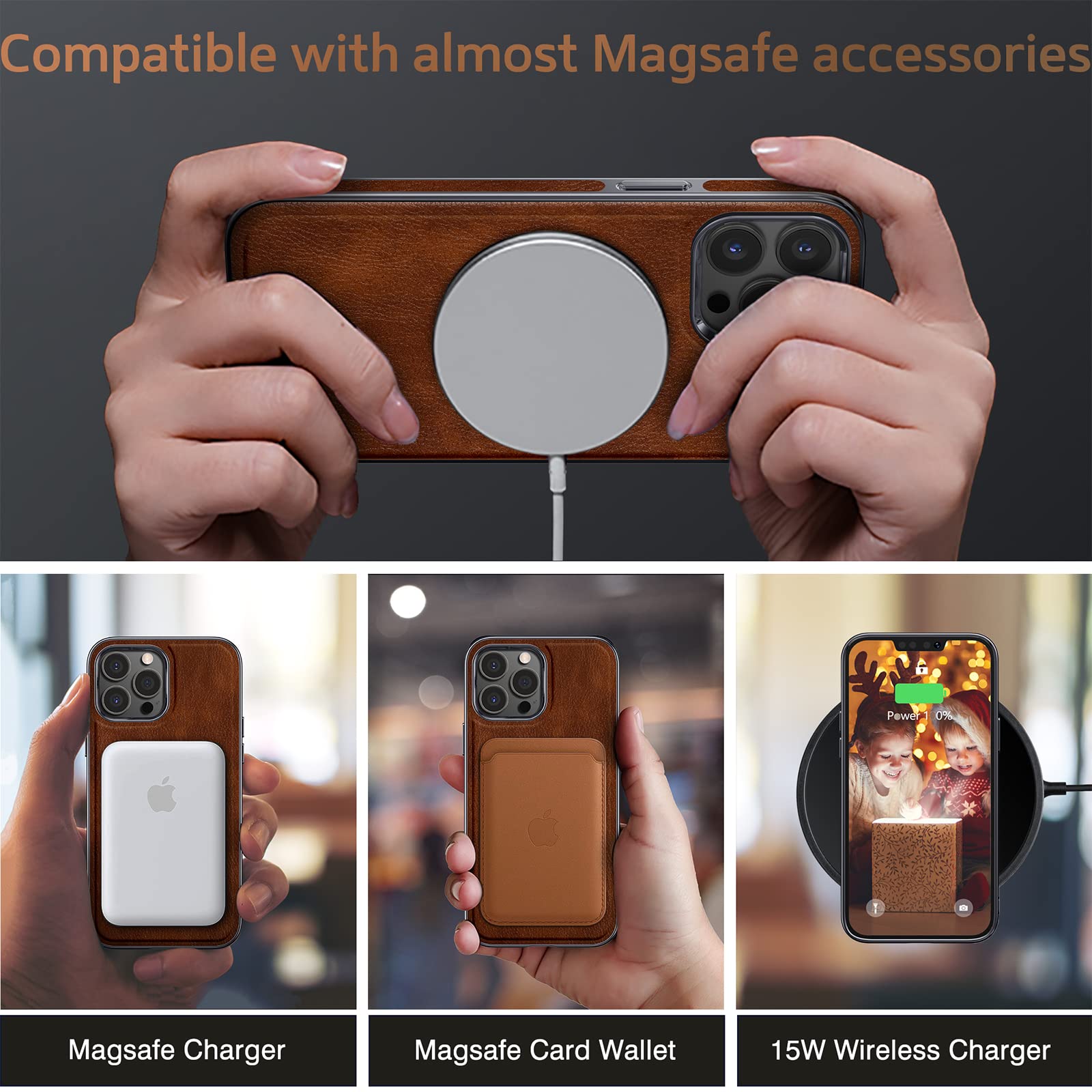 Foto 4 pulgar | Funda Lohasic Compatible Con Mag-safe Para Iphone 14 Pro Max - Venta Internacional.