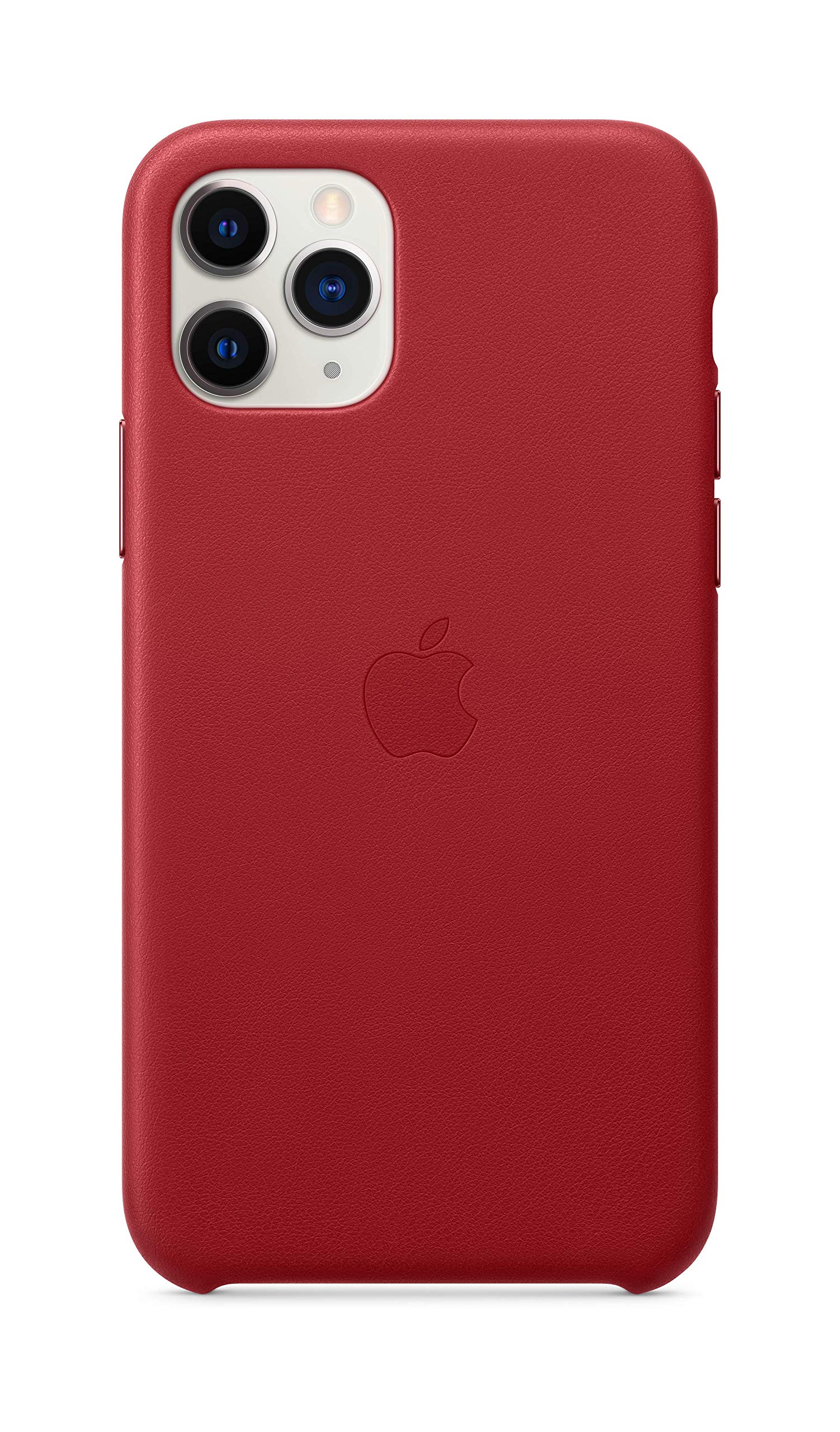 Foto 3 pulgar | Funda de Piel Apple Roja para iPhone 11 Pro - Venta Internacional
