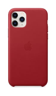 Foto 2 | Funda de Piel Apple Roja para iPhone 11 Pro - Venta Internacional