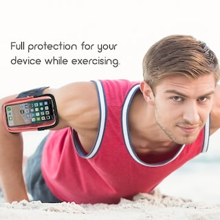 Foto 4 | Brazalete Formfit Para Smartphones Con Compartimento De Almacenamiento, Color Rosa - Venta Internacional.