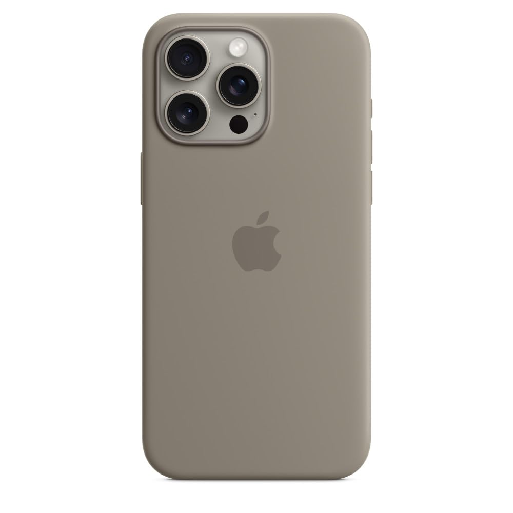 Foto 2 pulgar | Funda De Silicona Para Apple Iphone 15 Pro Max Con Magsafe Clay - Venta Internacional.