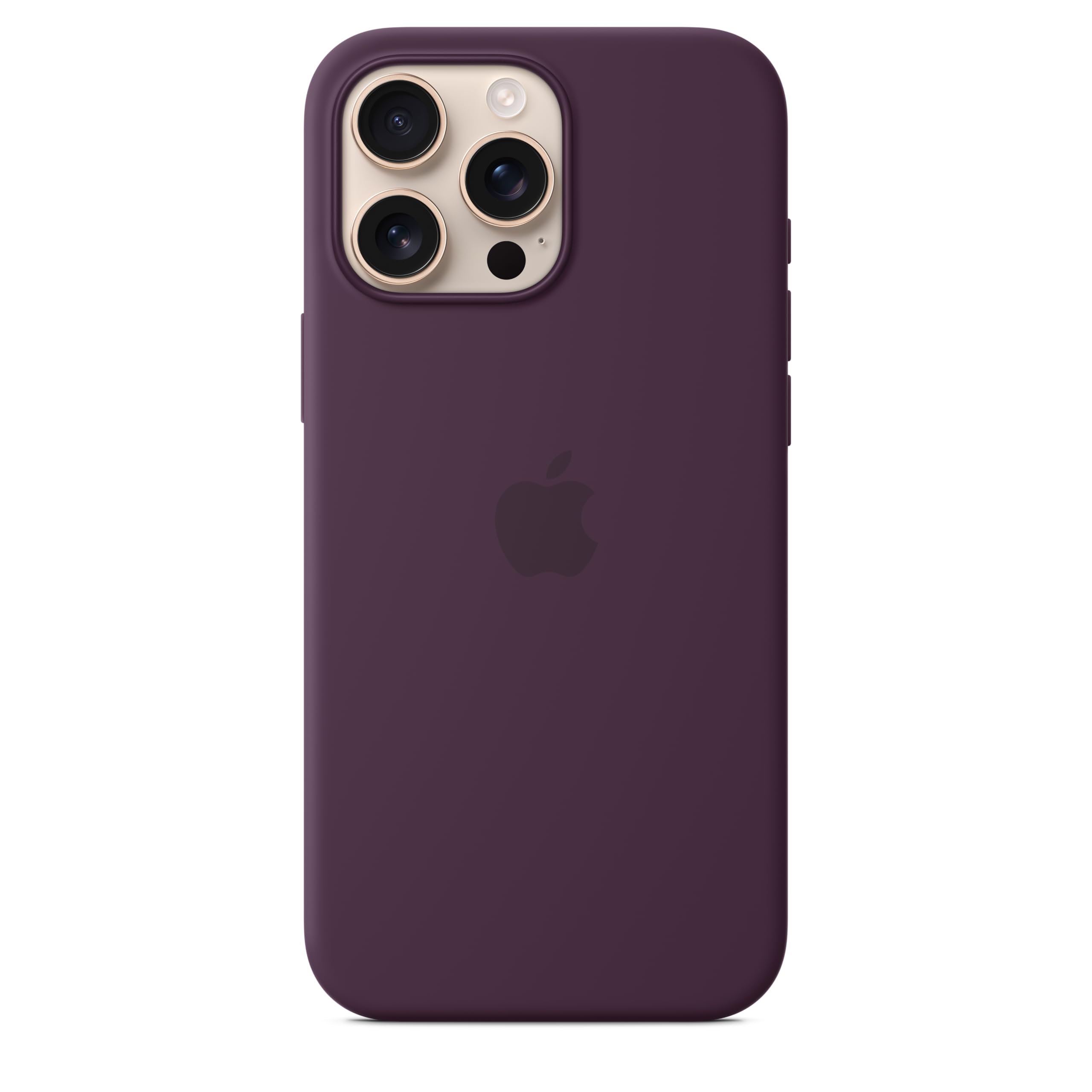 Foto 2 pulgar | Funda Para Teléfono Apple Iphone 16 Pro Max De Silicona Con Magsafe Plum - Venta Internacional.