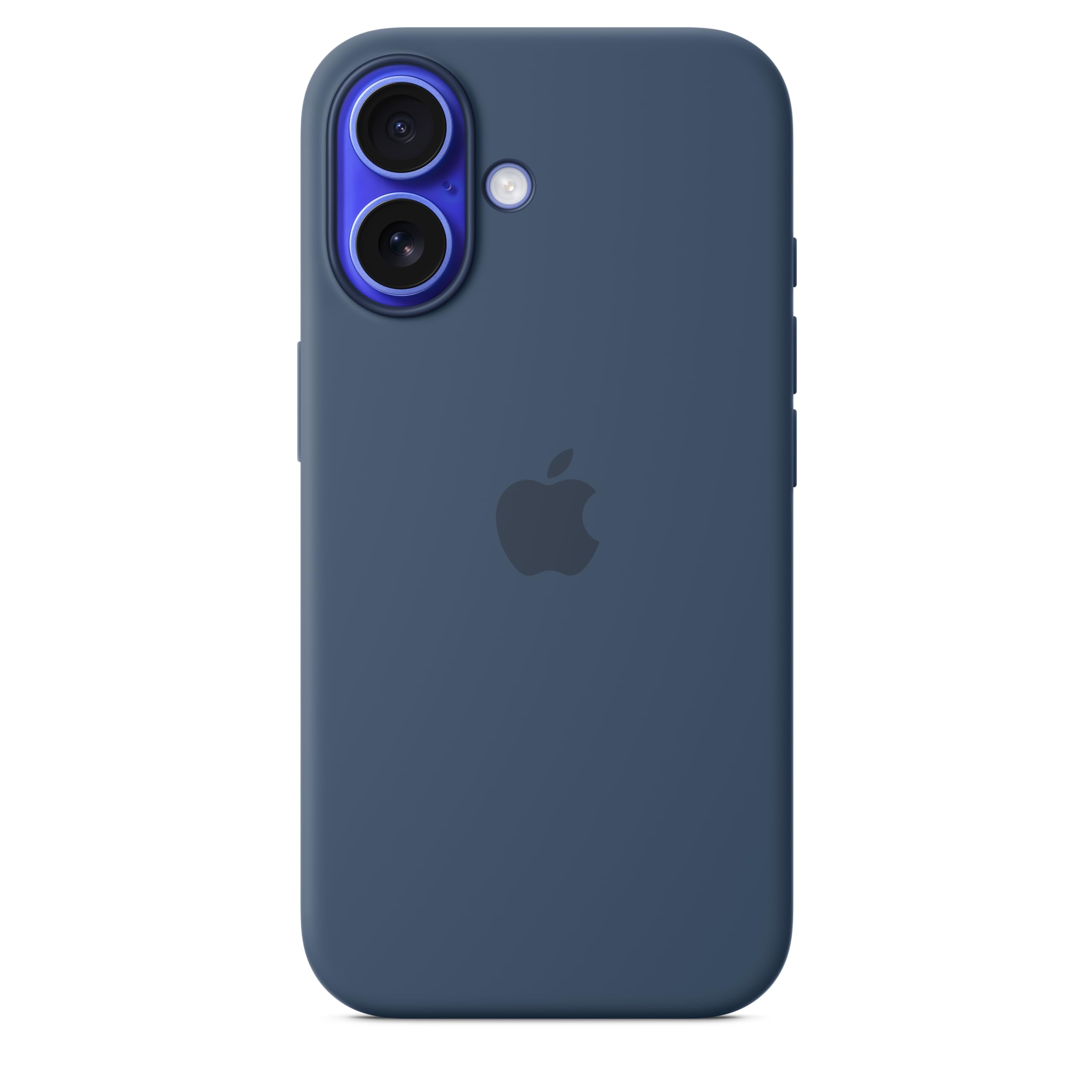 Foto 2 pulgar | Funda Para Teléfono Apple Iphone 16 De Silicona Con Magsafe Denim Blue - Venta Internacional.