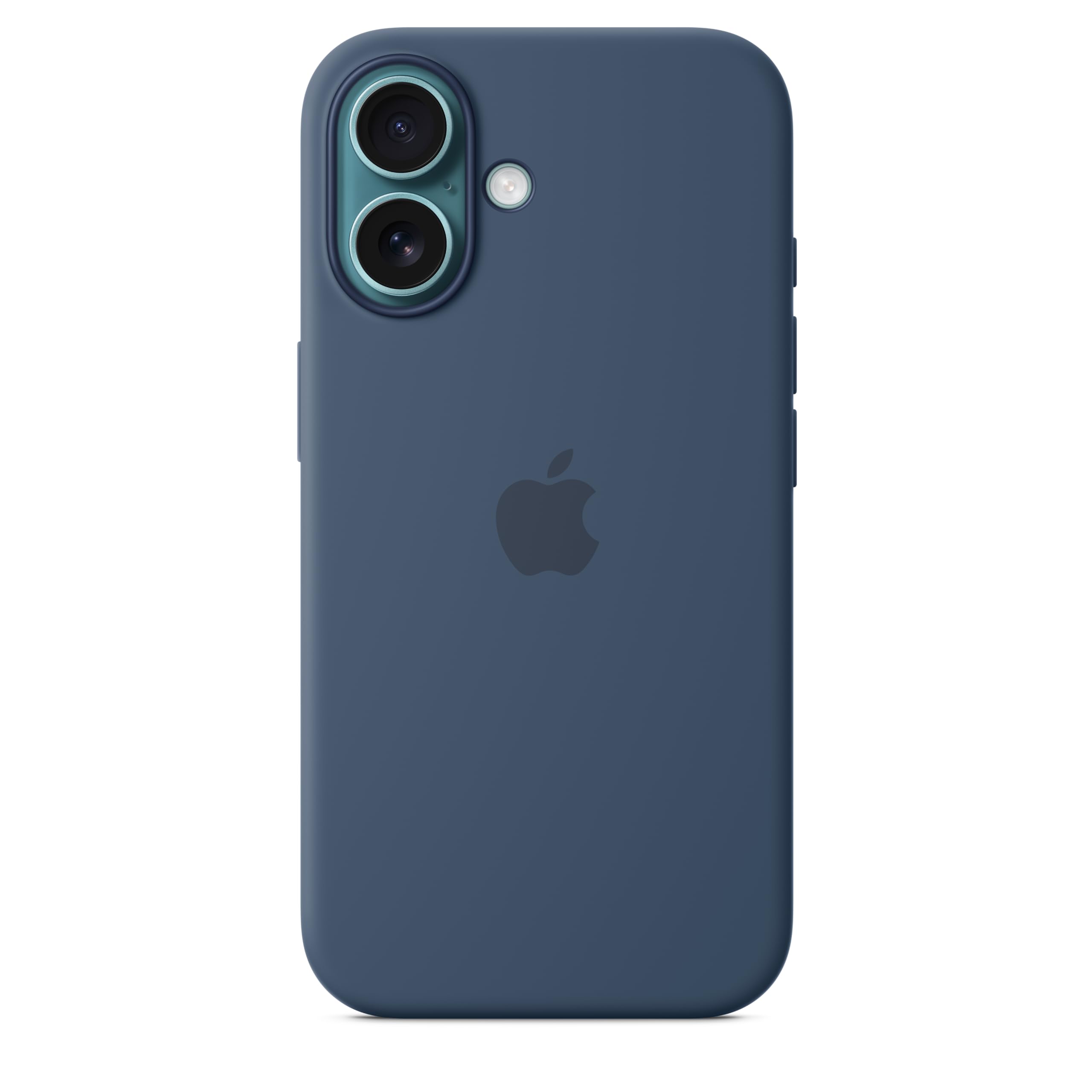 Foto 3 pulgar | Funda Para Teléfono Apple Iphone 16 De Silicona Con Magsafe Denim Blue - Venta Internacional.