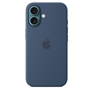 Foto 2 | Funda Para Teléfono Apple Iphone 16 De Silicona Con Magsafe Denim Blue - Venta Internacional.