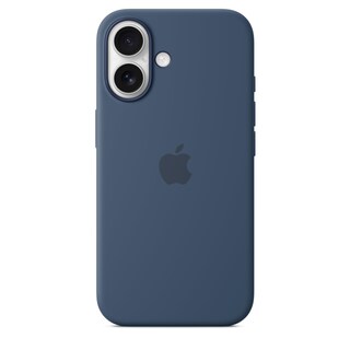 Foto 4 | Funda Para Teléfono Apple Iphone 16 De Silicona Con Magsafe Denim Blue - Venta Internacional.