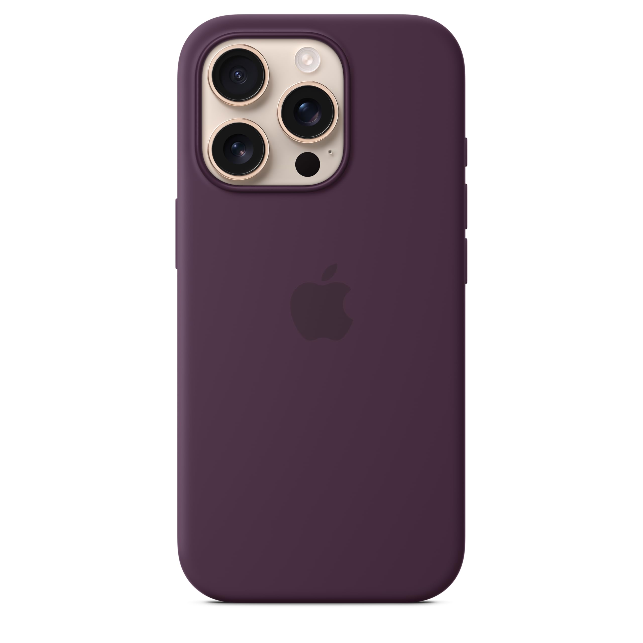 Foto 2 pulgar | Funda De Silicona Para Apple Iphone 16 Pro Con Magsafe Plum - Venta Internacional.