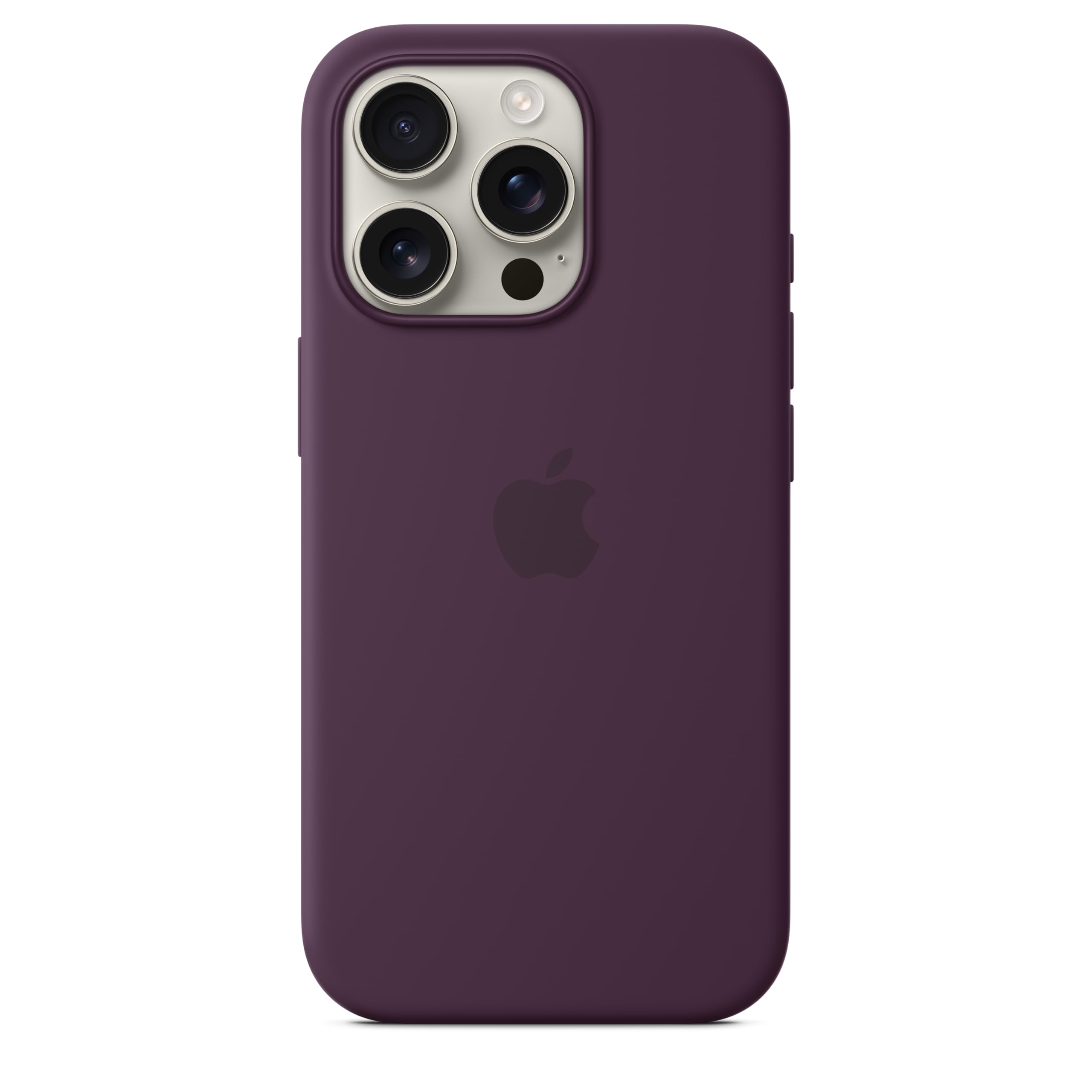 Foto 3 pulgar | Funda De Silicona Para Apple Iphone 16 Pro Con Magsafe Plum - Venta Internacional.