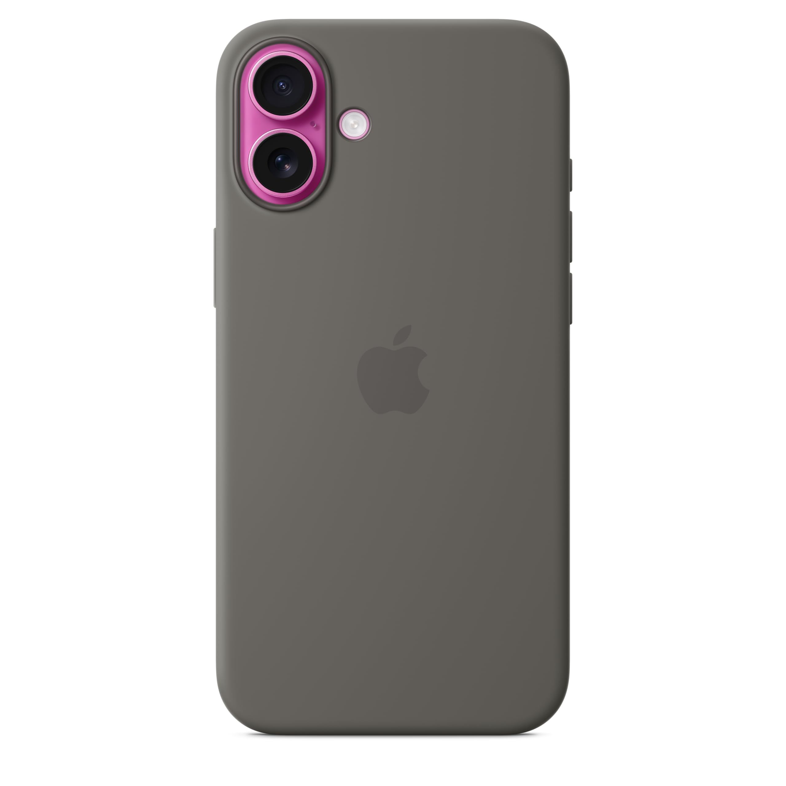 Foto 4 pulgar | Funda De Silicona Para Apple Iphone 16 Plus Con Magsafe Stone Grey - Venta Internacional.