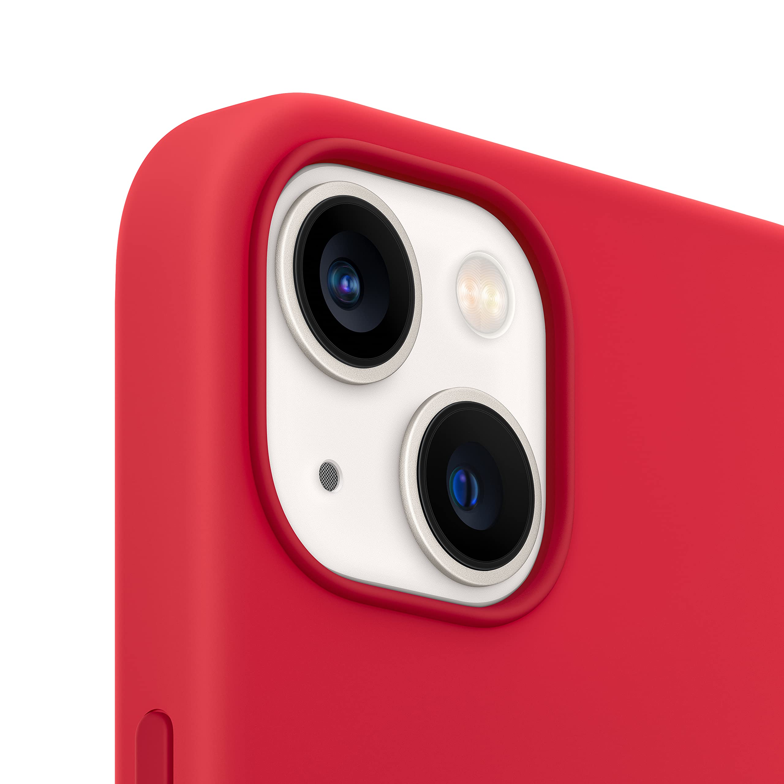 Foto 4 pulgar | Funda de Silicona para iPhone 13 con Magsafe Roja- Venta Internacional