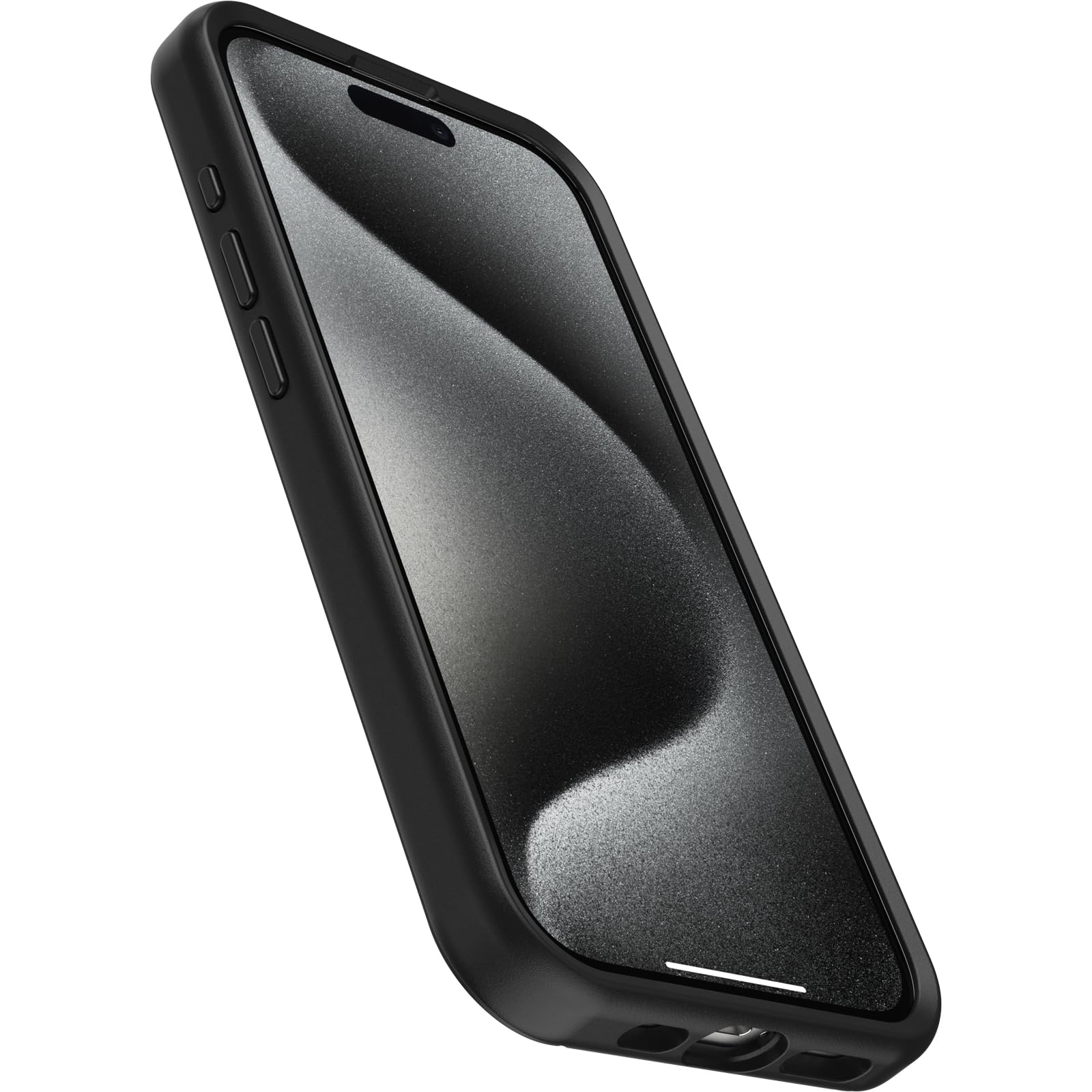 Foto 4 pulgar | Funda Otterbox Symmetry Series Para Iphone 15 Pro, Color Negro - Venta Internacional.