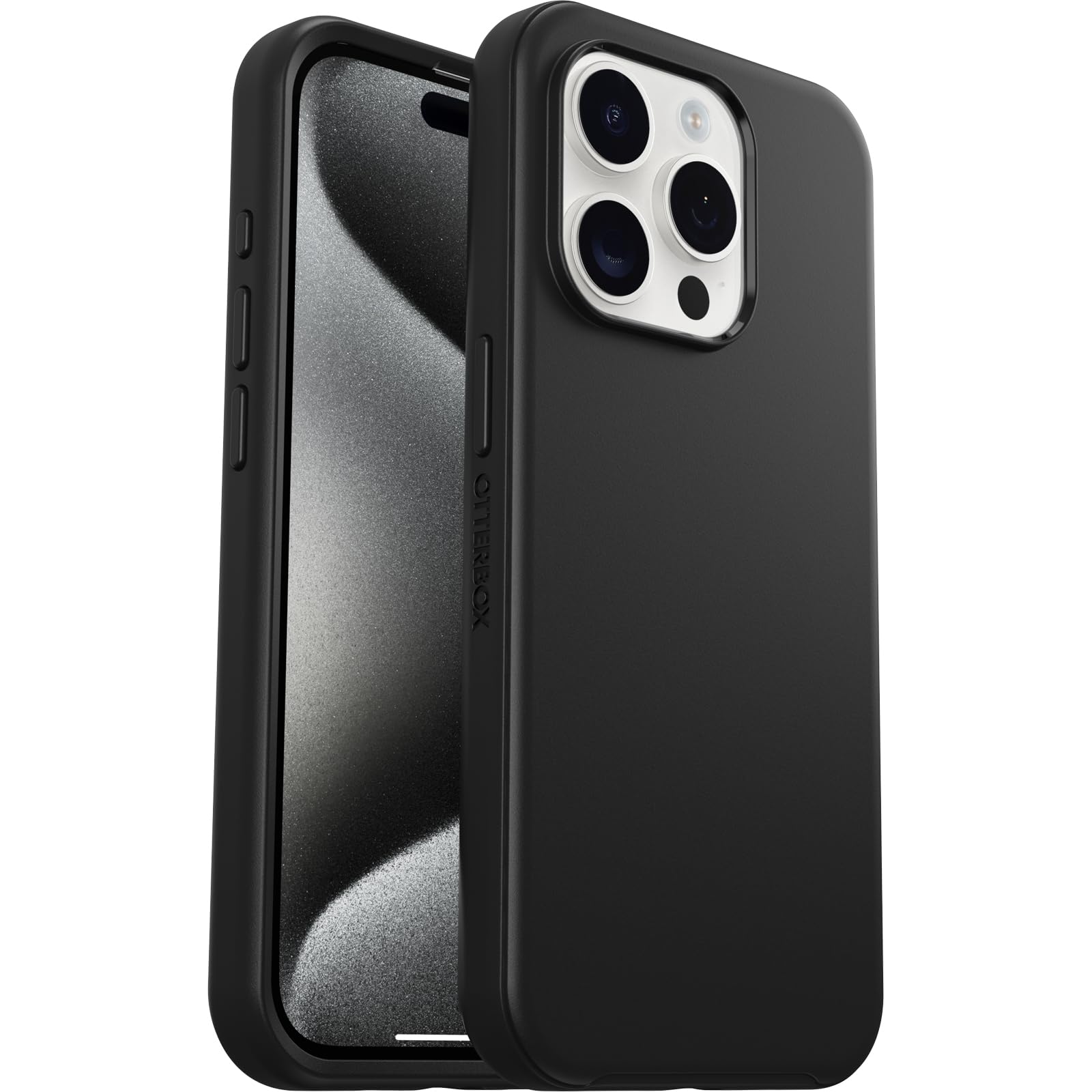 Foto 6 pulgar | Funda Otterbox Symmetry Series Para Iphone 15 Pro, Color Negro - Venta Internacional.