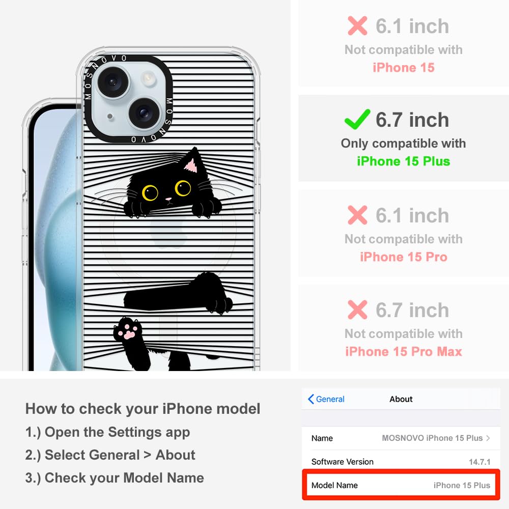 Foto 3 pulgar | Funda De Teléfono Mosnovo Buffertech A Prueba De Golpes Para Iphone 15 Plus - Venta Internacional.