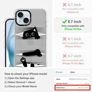 Foto 2 | Funda De Teléfono Mosnovo Buffertech A Prueba De Golpes Para Iphone 15 Plus - Venta Internacional.