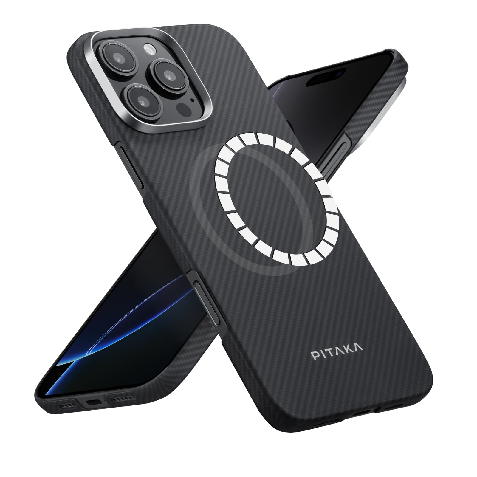 Foto 2 pulgar | Funda De Teléfono Pitaka Para Iphone 16 Pro Max De 6.9 Pulgadas Con Magsafe - Venta Internacional.