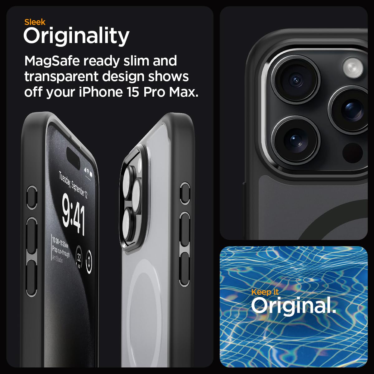 Foto 4 pulgar | Funda Para Teléfono Spigen Ultra Hybrid Magfit Iphone 15 Pro Max - Venta Internacional.