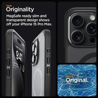 Foto 3 | Funda Para Teléfono Spigen Ultra Hybrid Magfit Iphone 15 Pro Max - Venta Internacional.