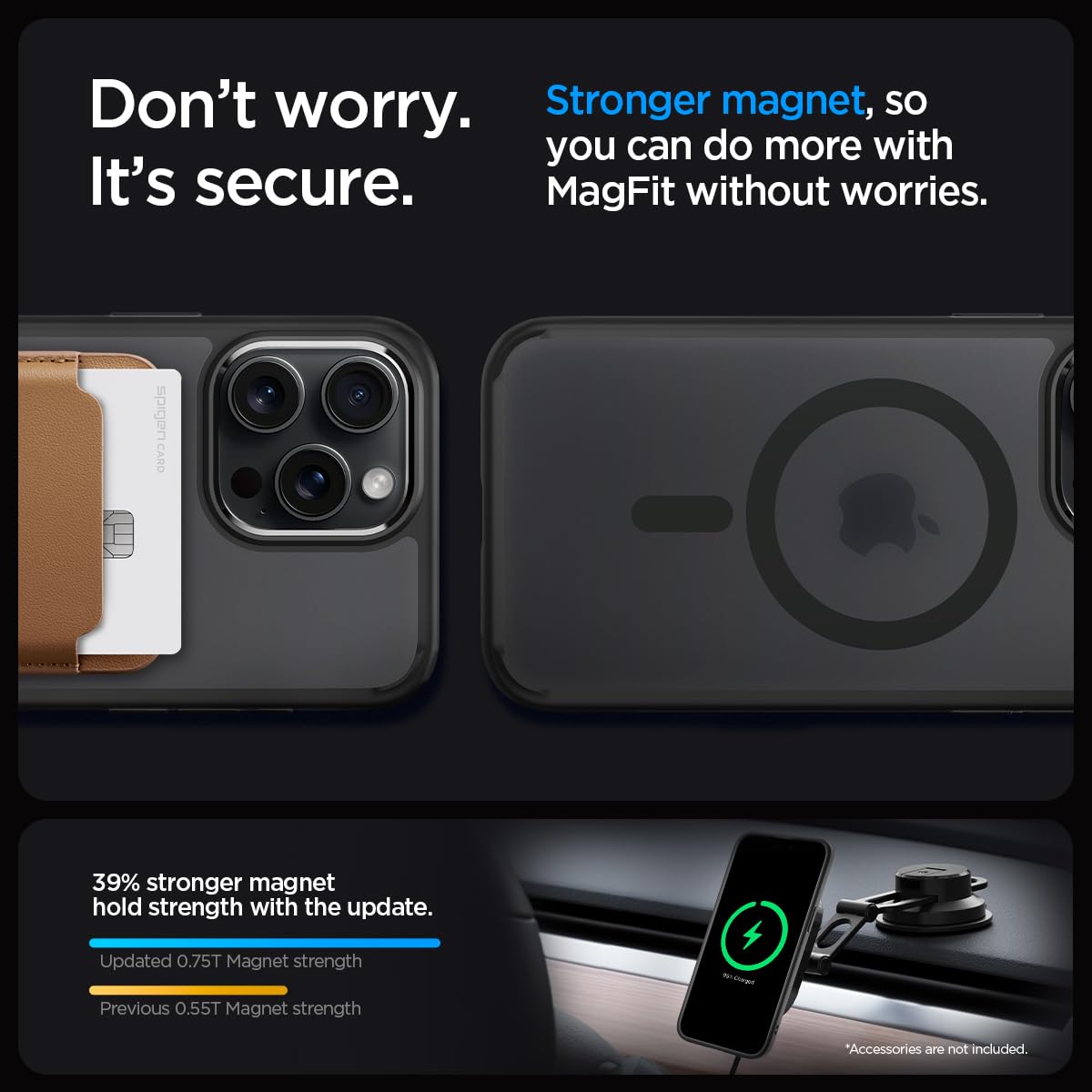 Foto 6 pulgar | Funda Para Teléfono Spigen Ultra Hybrid Magfit Iphone 15 Pro Max - Venta Internacional.