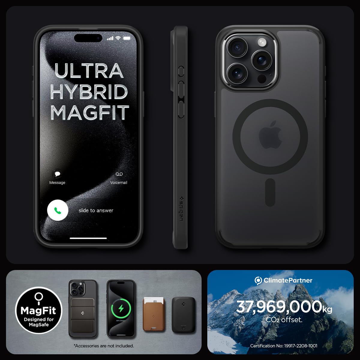 Foto 8 pulgar | Funda Para Teléfono Spigen Ultra Hybrid Magfit Iphone 15 Pro Max - Venta Internacional.