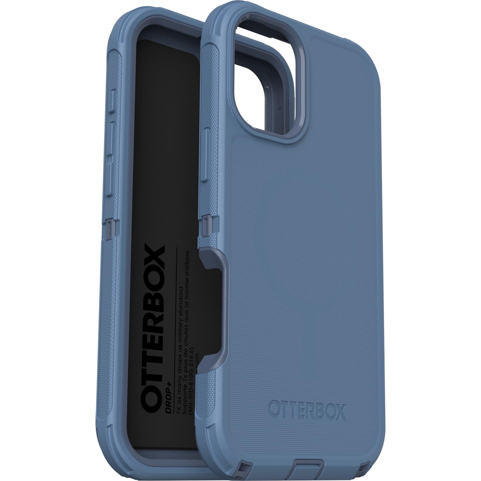Funda Otterbox Defender Series Para Iphone 16 Plus, Color Azul Claro - Venta Internacional.