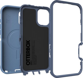 Foto 5 | Funda Otterbox Defender Series Para Iphone 16 Plus, Color Azul Claro - Venta Internacional.