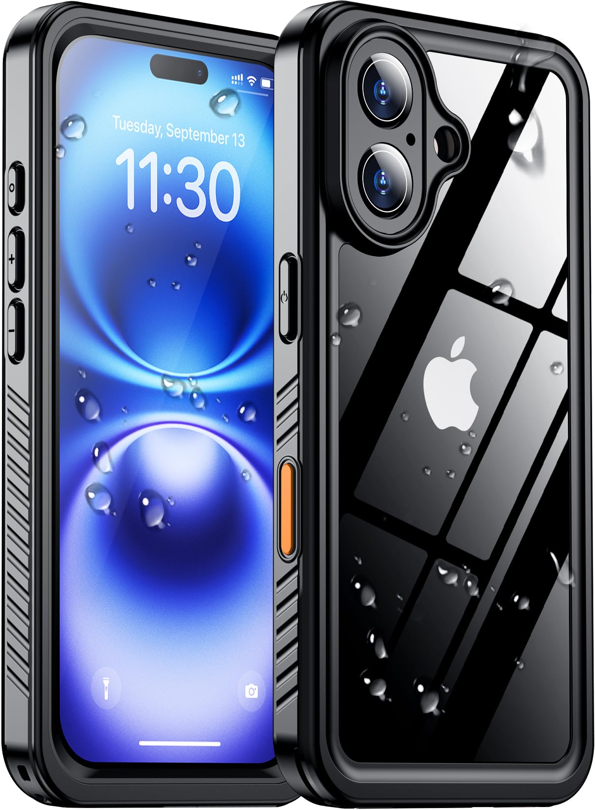 Foto 2 pulgar | Funda Impermeable Temdan Compatible Con Iphone 16 De 6.1 Pulgadas - Venta Internacional.