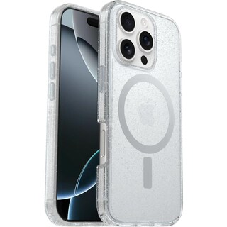 Foto 3 | Funda Otterbox Para Iphone 16 Pro Symmetry Series, Polvo De Estrellas Transparente - Venta Internacional.