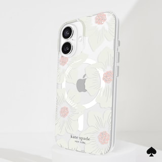 Foto 7 | Funda De Teléfono Kate Spade New York Hollyhock Cream Floral Para Iphone 16 - Venta Internacional.