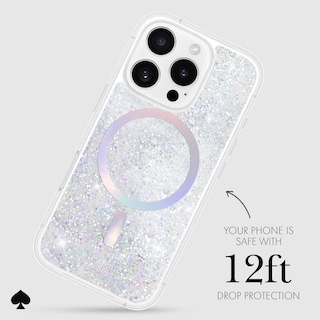 Foto 3 | Funda De Teléfono Kate Spade New York Para Iphone 16 Pro Liquid Glitter - Venta Internacional.