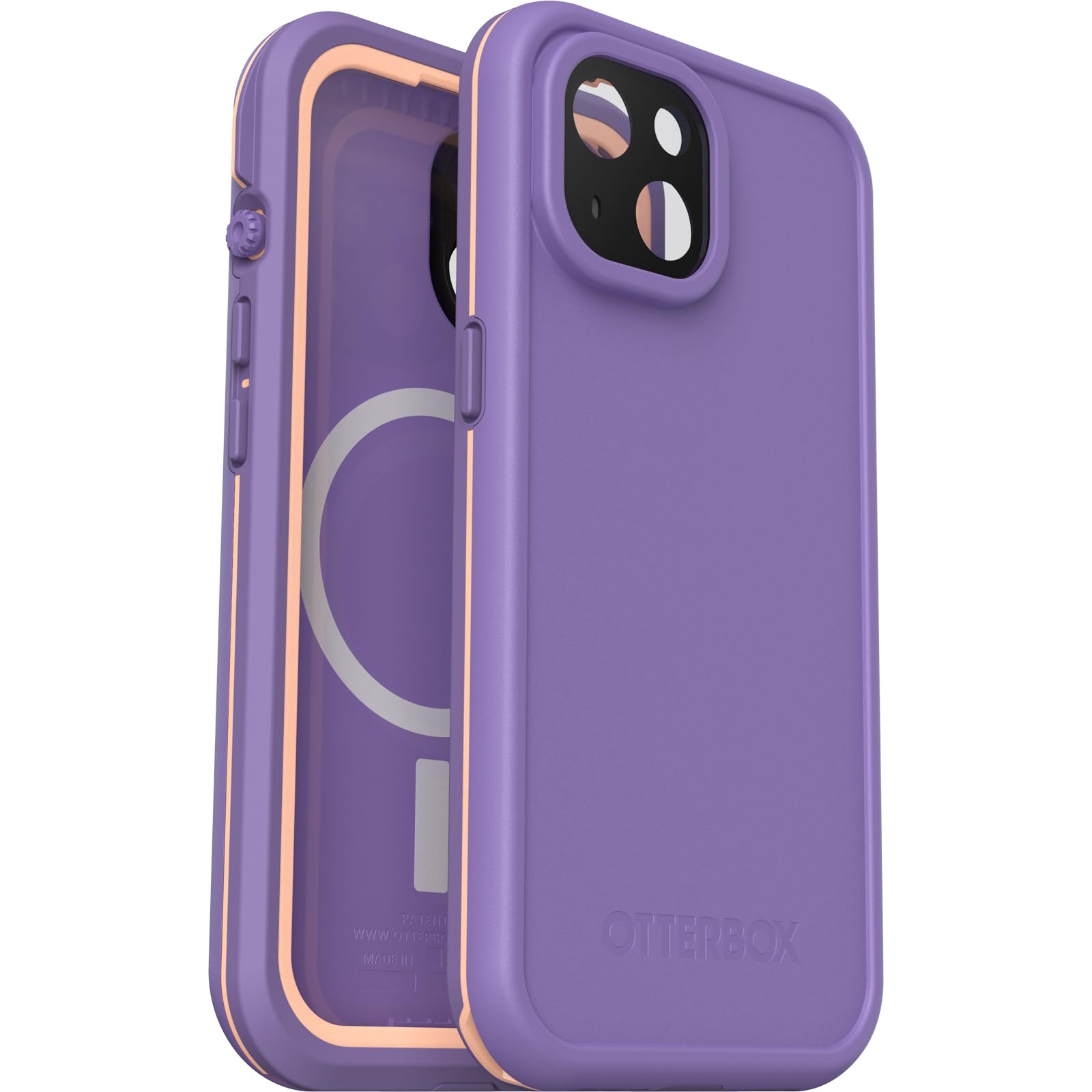 Foto 6 | Funda Impermeable Otterbox Frē Series Para Iphone 15 Con Magsafe - Venta Internacional.