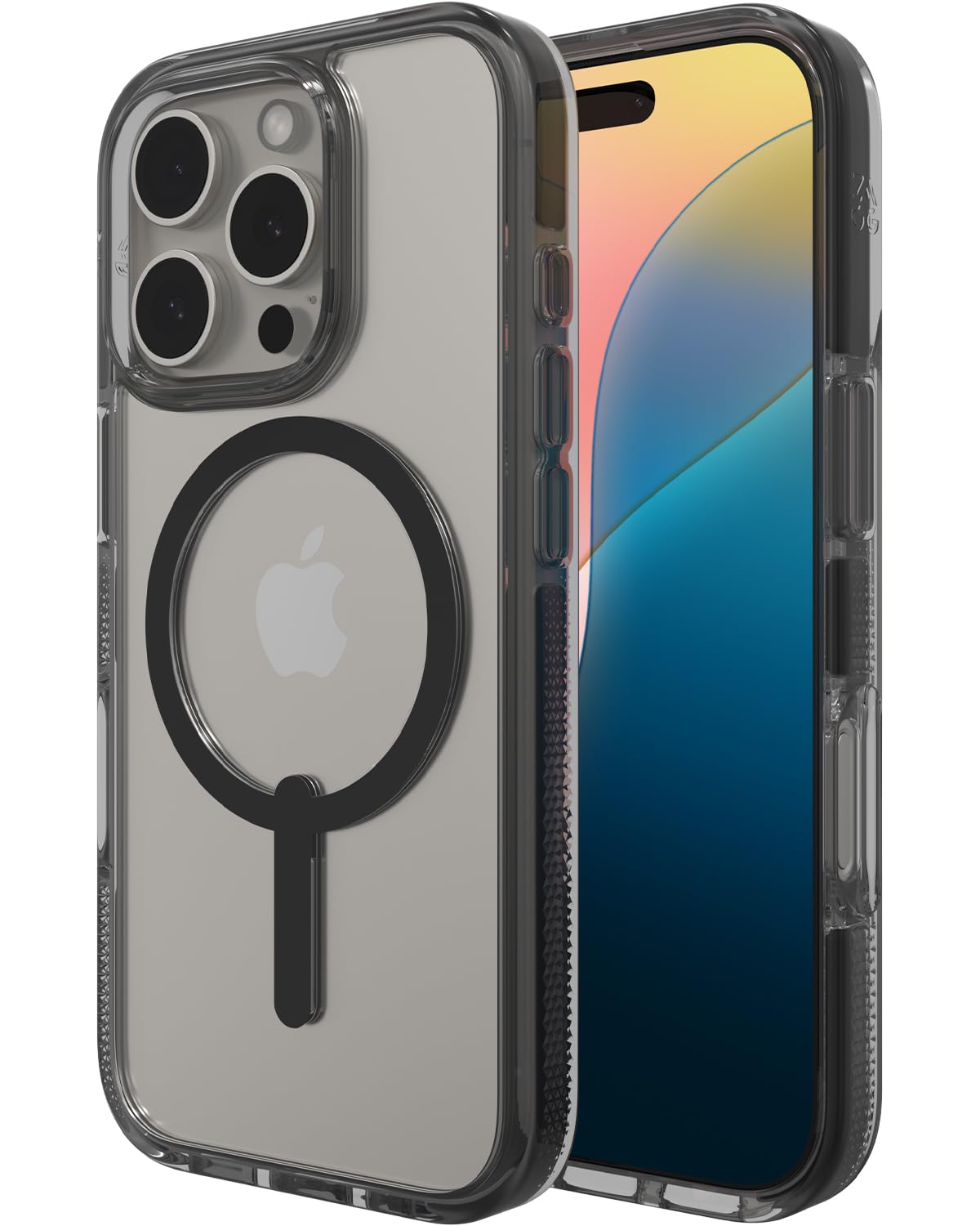 Foto 2 pulgar | Funda De Teléfono Zagg Santa Cruz Snap Para Iphone 16 Pro Negra - Venta Internacional.