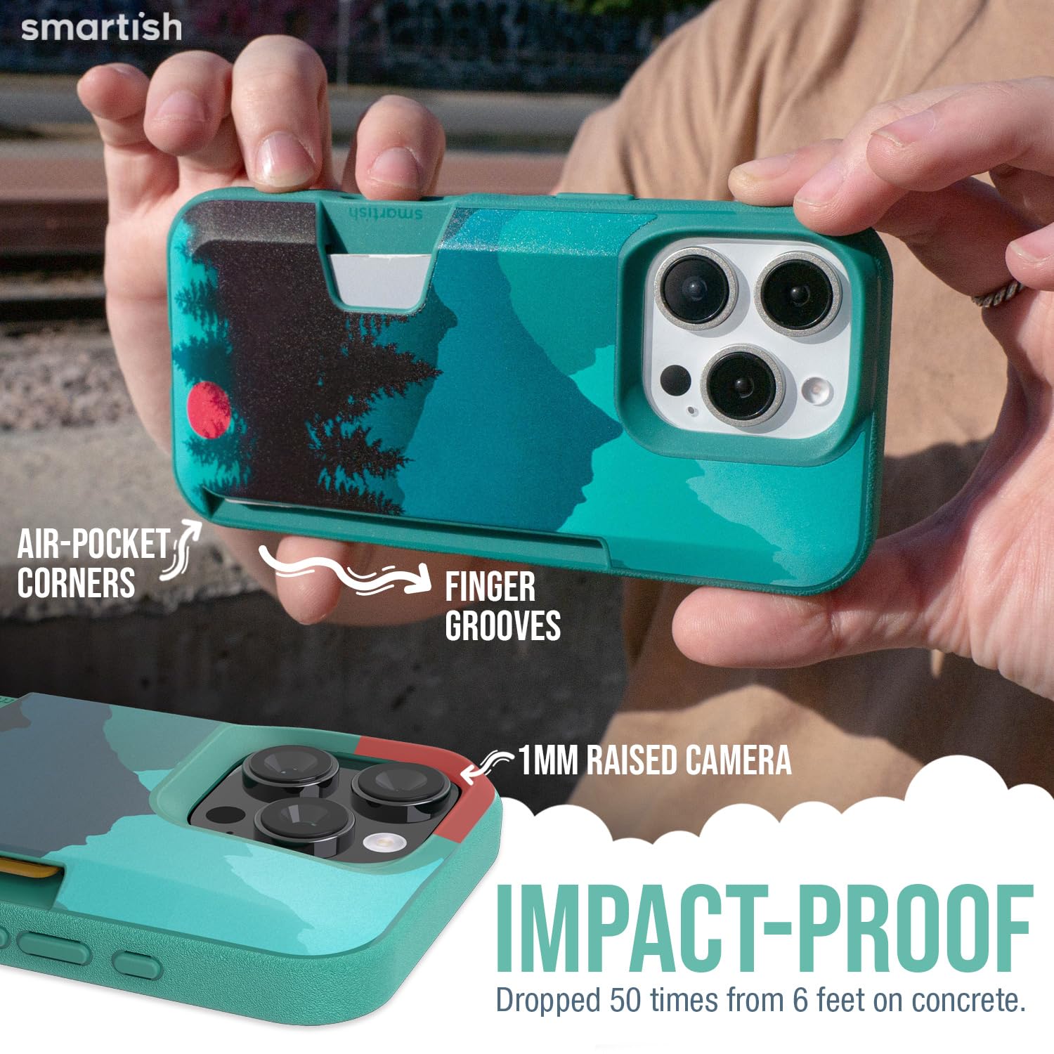 Foto 5 pulgar | Funda Tipo Cartera Smartish Para Iphone 16 Pro Wallet Slayer Vol. 1 - Venta Internacional.